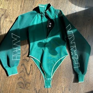 Ivy Park Adidas Green Bodysuit Beyonce